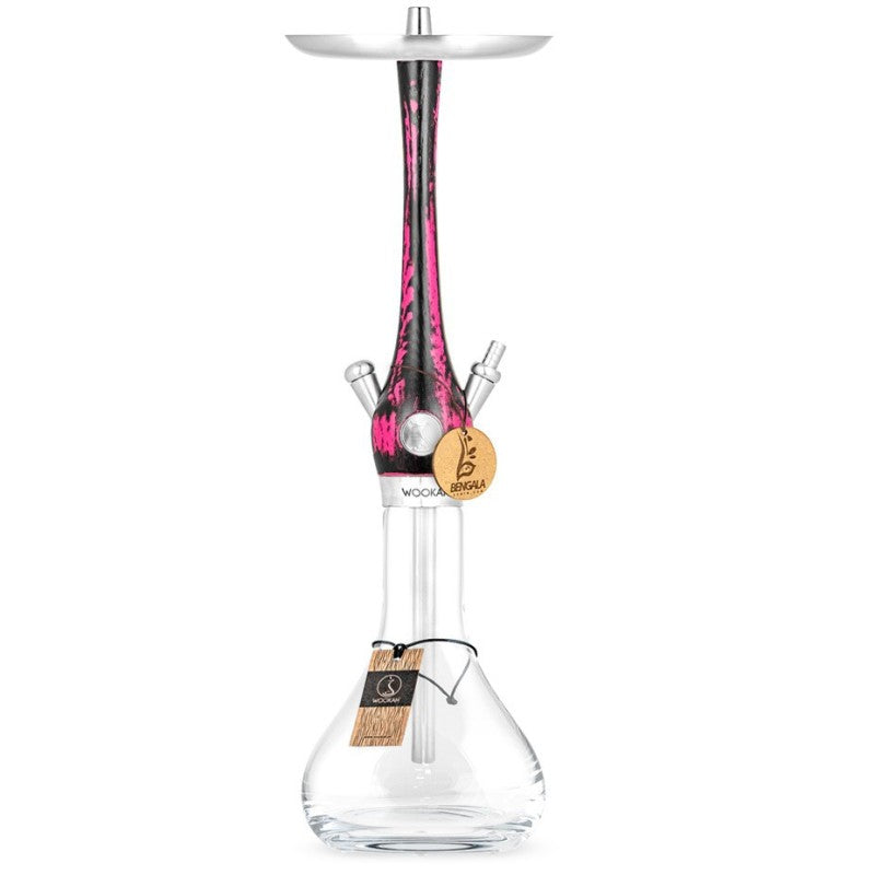 CACHIMBA WOOKAH BLACK PINK CLEAR