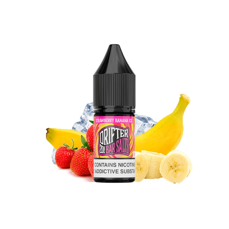 SALES JUICE SAUZ DRIFTER BAR SALTS - STRAWBERRY  BANANA 10ML