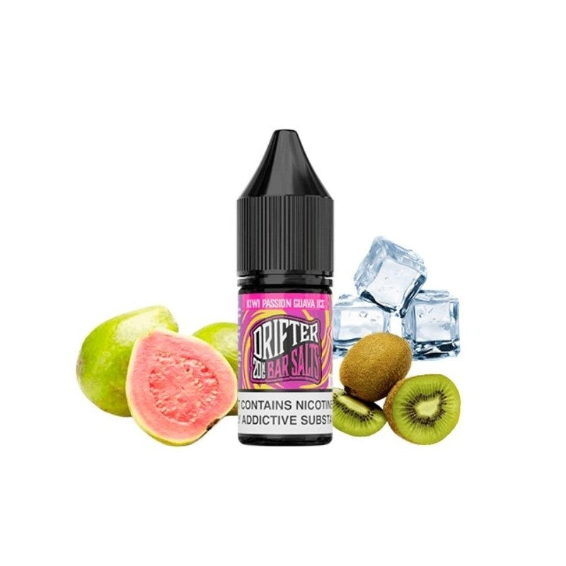 SALES JUICE SAUZ DRIFTER BAR SALTS - KIWI PASSION GUAVA ICE  10ML