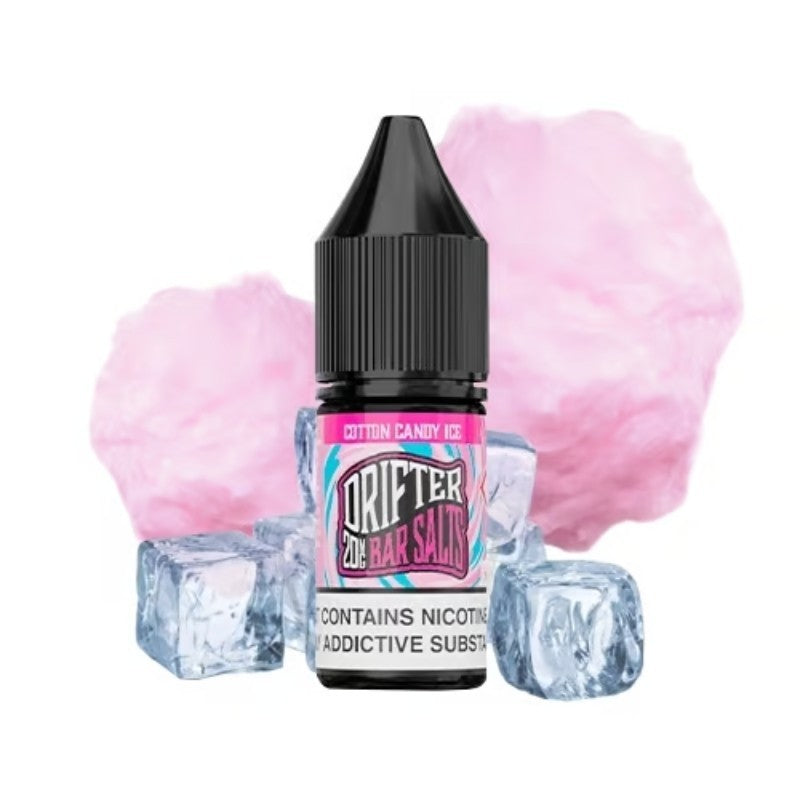 SALES JUICE SAUZ DRIFTER BAR SALTS - COTTON CANDY ICE 10ML